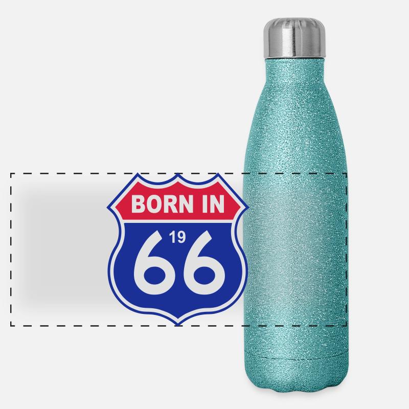 1966 Panorama Glitzer Isolierflasche 500 ml