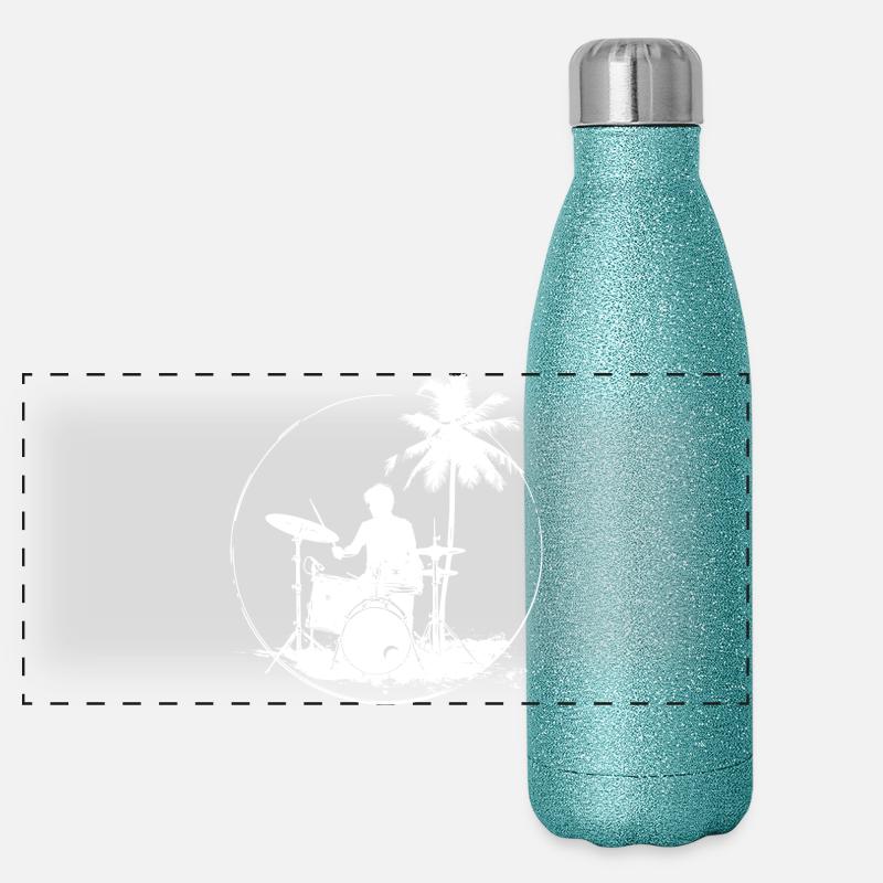 Batteur Gourde isotherme panoramique pailletée 500 ml