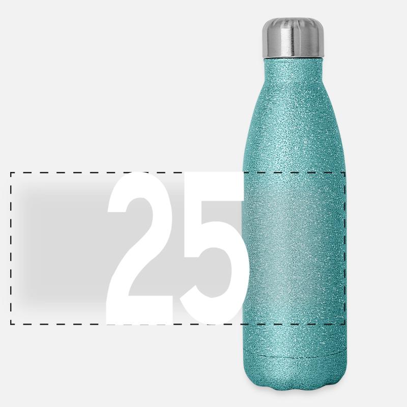 Friendly Beginnings 25 Panoramic Glitter Thermal Bottle 500 ml