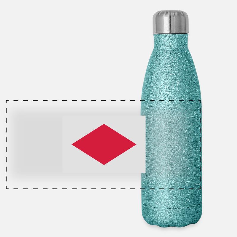 Westweg Panorama Glitzer Isolierflasche 500 ml