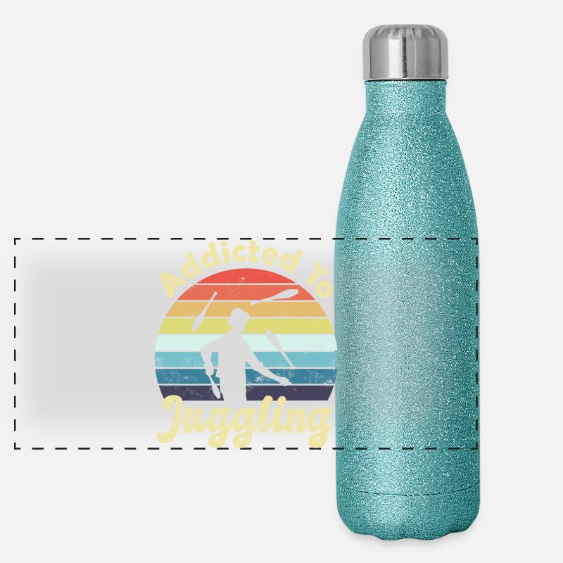 Jongleur Jongleur Gourde isotherme panoramique pailletée 500 ml