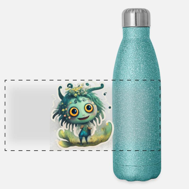Monsters Panoramic Glitter Thermal Bottle 500 ml