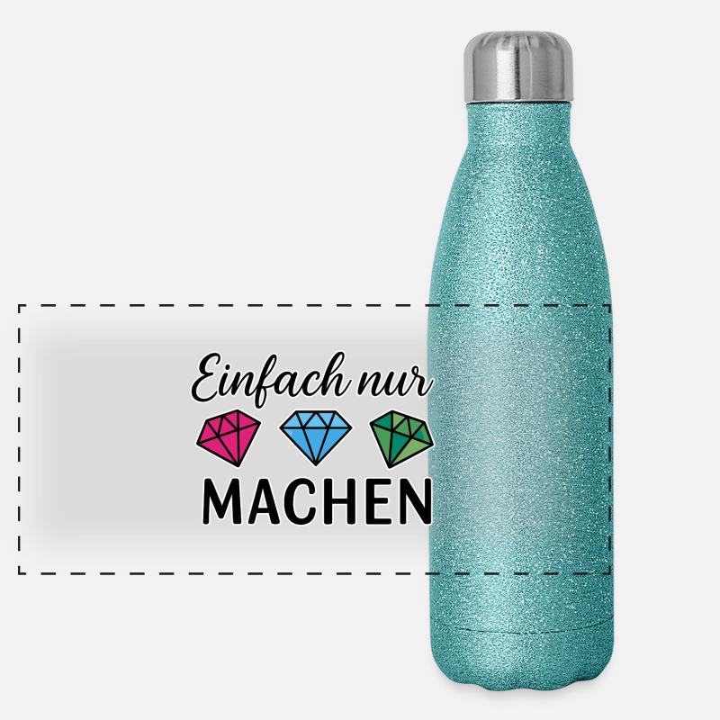 Fais-le Gourde isotherme panoramique pailletée 500 ml