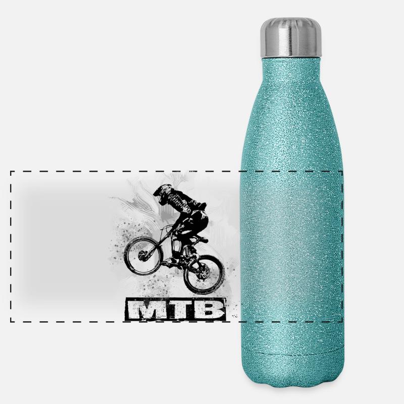 Mtb Panoramic Glitter Thermal Bottle 500 ml