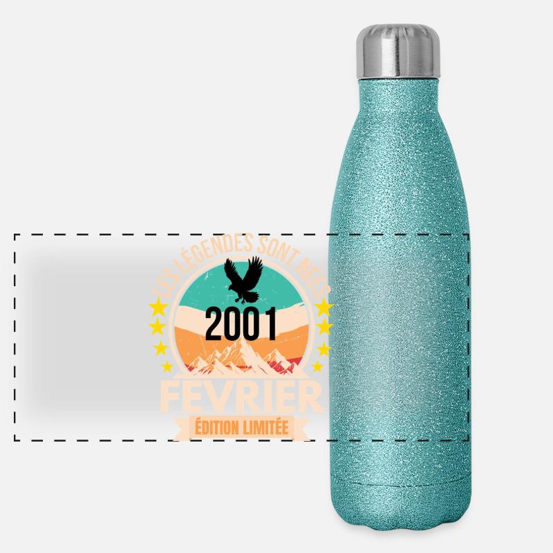 Février 2001 – Légende vintage Gourde isotherme panoramique pailletée 500 ml