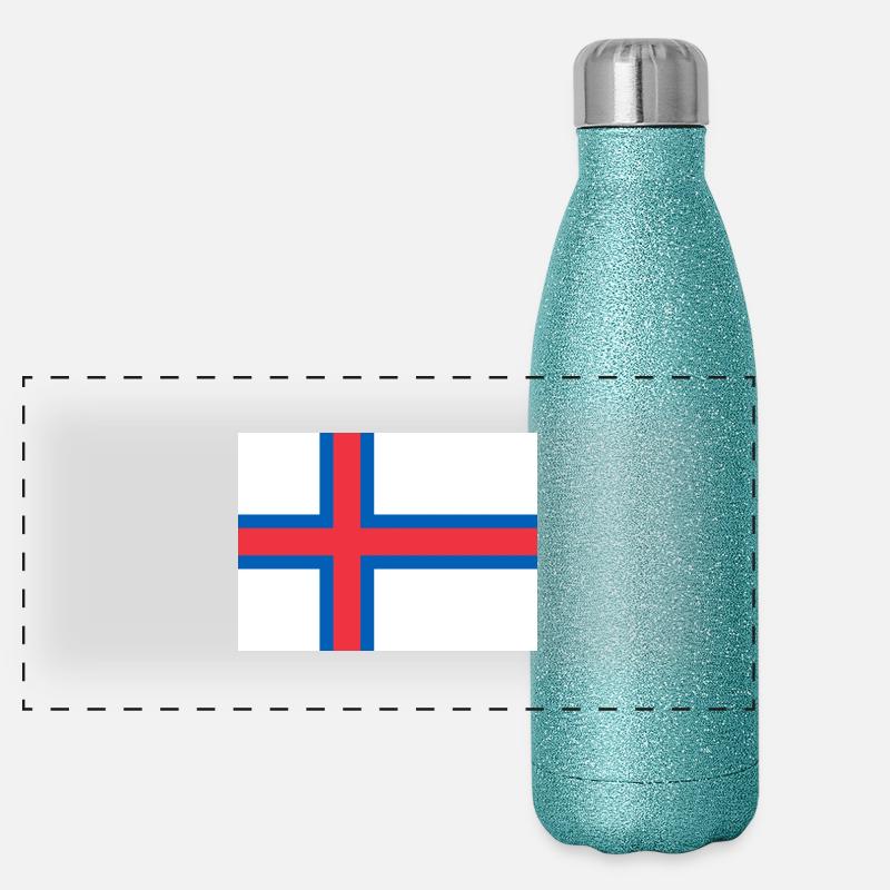 Féroé (îles) Gourde isotherme panoramique pailletée 500 ml