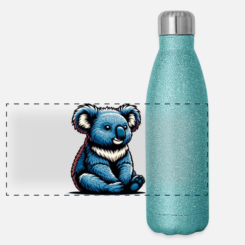 Koala Gourde isotherme panoramique pailletée 500 ml