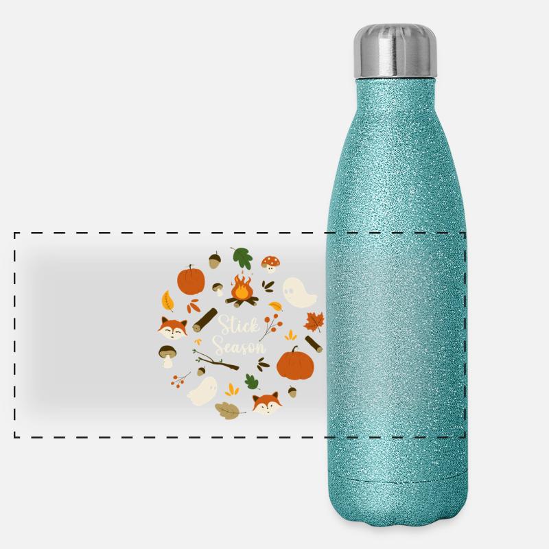 Saison des bâtons Gourde isotherme panoramique pailletée 500 ml