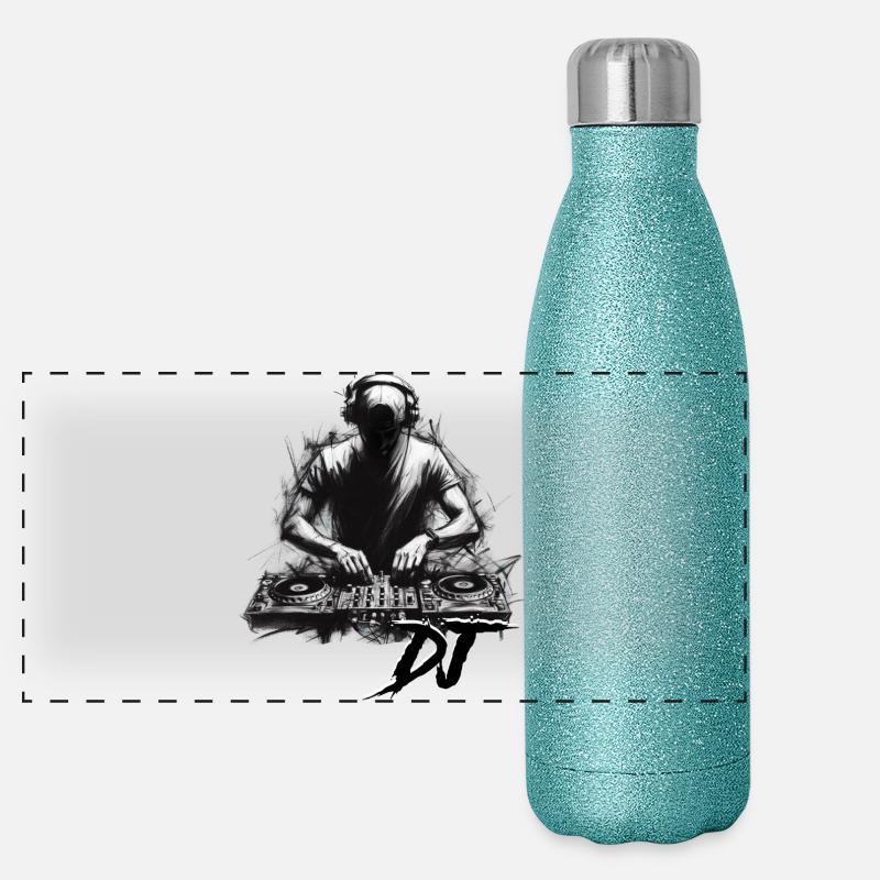 DJ Panorama Glitzer Isolierflasche 500 ml