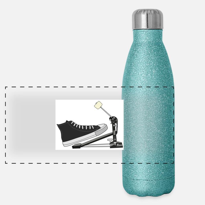 kickbase Panoramic Glitter Thermal Bottle 500 ml