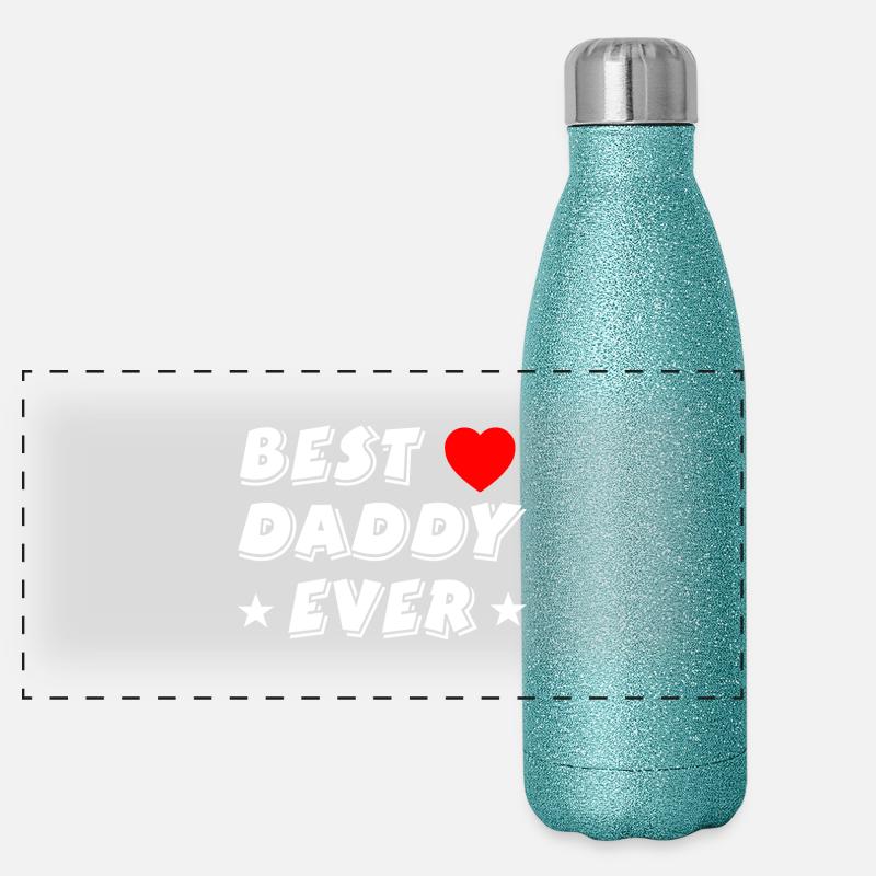 Vater Panorama Glitzer Isolierflasche 500 ml