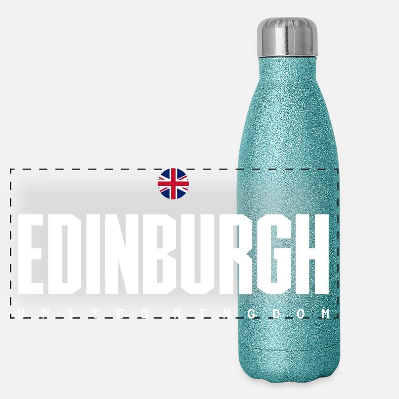 Edimbourg Gourde isotherme panoramique pailletée 500 ml
