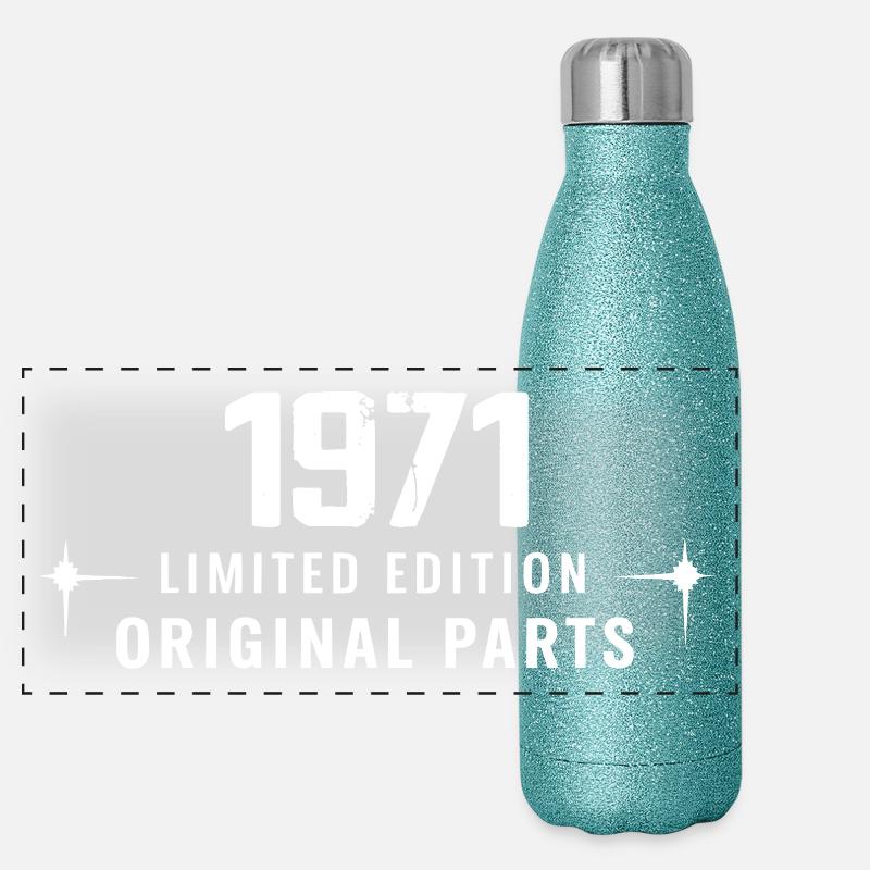 Millésime 1971 Gourde isotherme panoramique pailletée 500 ml