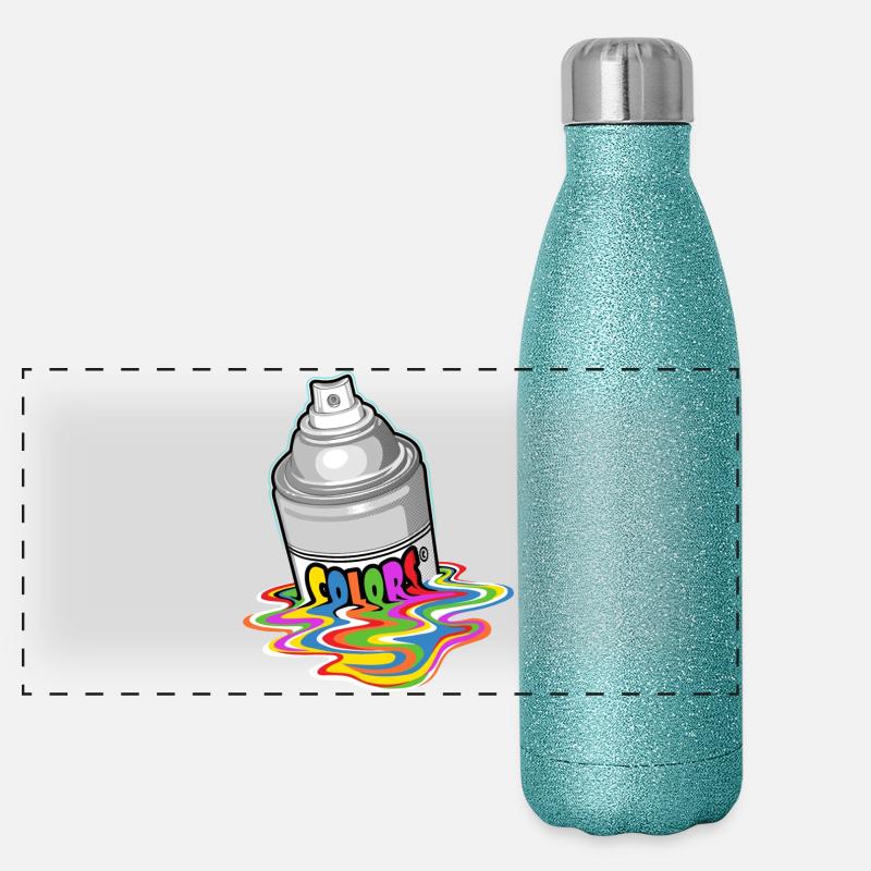 Melting spray Panoramic Glitter Thermal Bottle 500 ml