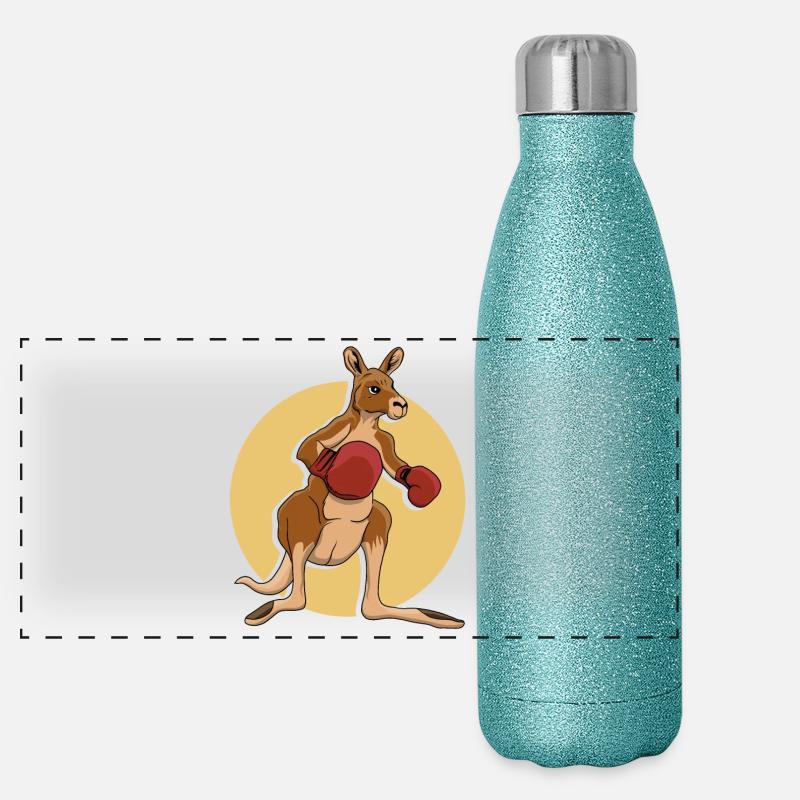 Panorama Glitzer Isolierflasche 500 ml