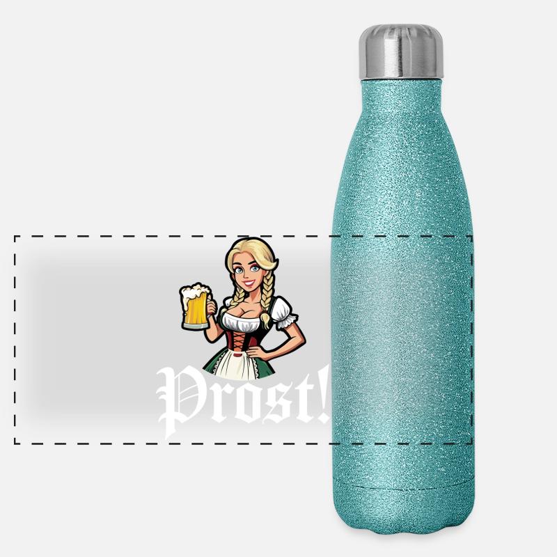 Prost Gourde isotherme panoramique pailletée 500 ml
