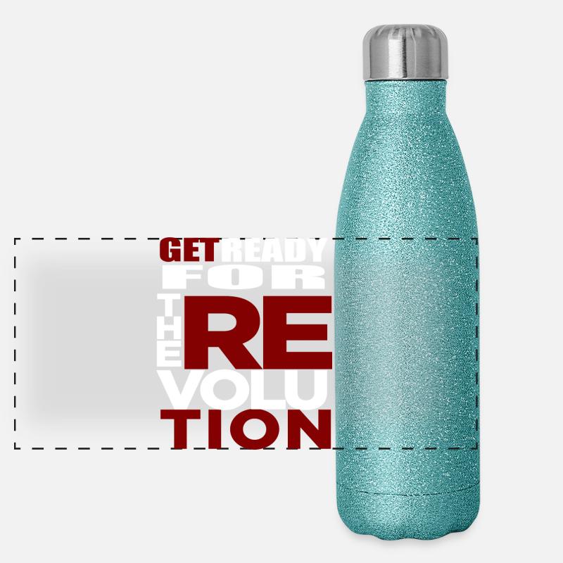 révolution Gourde isotherme panoramique pailletée 500 ml