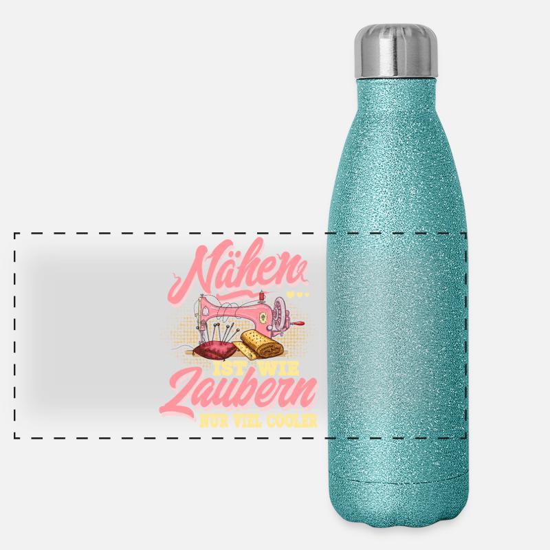 sew Panoramic Glitter Thermal Bottle 500 ml