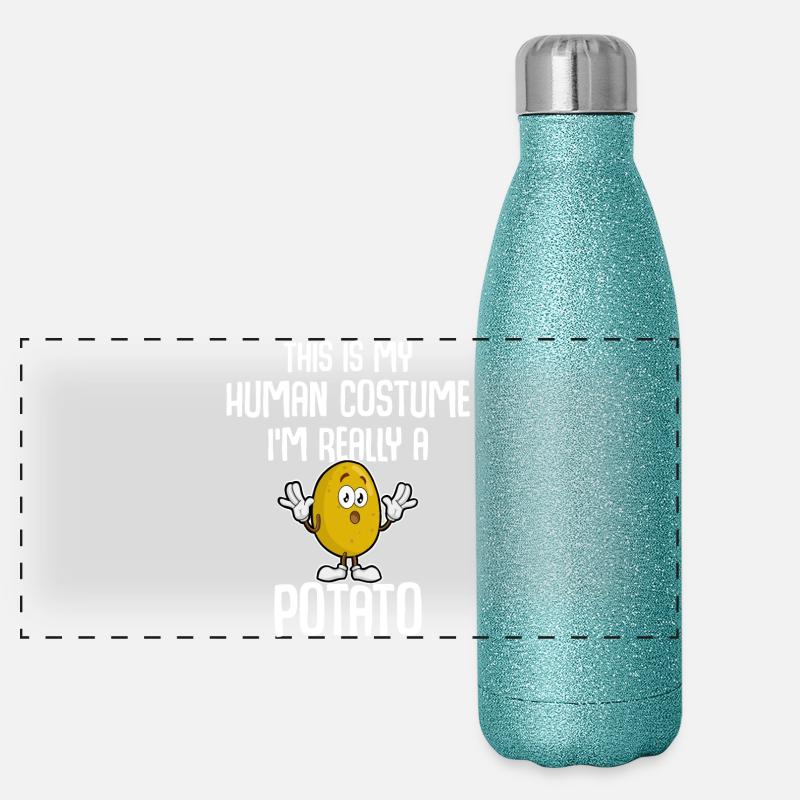 Potato Panoramic Glitter Thermal Bottle 500 ml