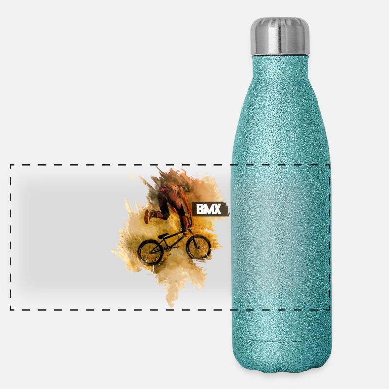BMX | Bicycle Panoramic Glitter Thermal Bottle 500 ml