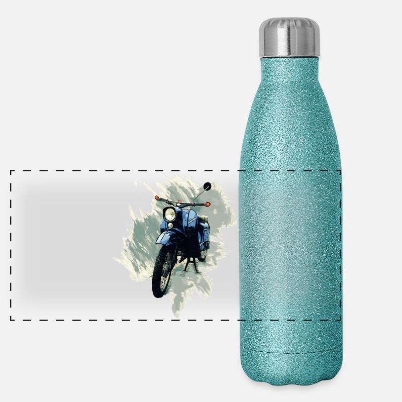Simson Swallow Panoramic Glitter Thermal Bottle 500 ml