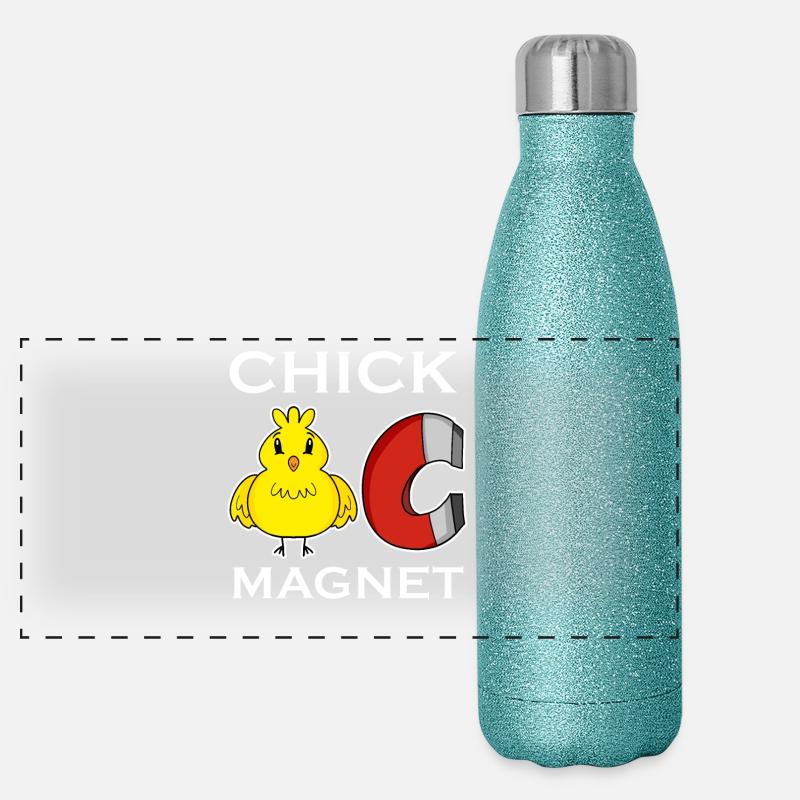 Chick Magnet Panoramic Glitter Thermal Bottle 500 ml