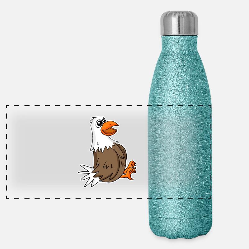 Eagle Panoramic Glitter Thermal Bottle 500 ml