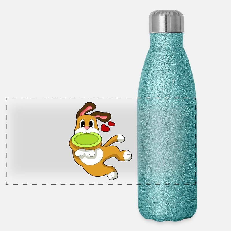 Frisbee pour chien Gourde isotherme panoramique pailletée 500 ml