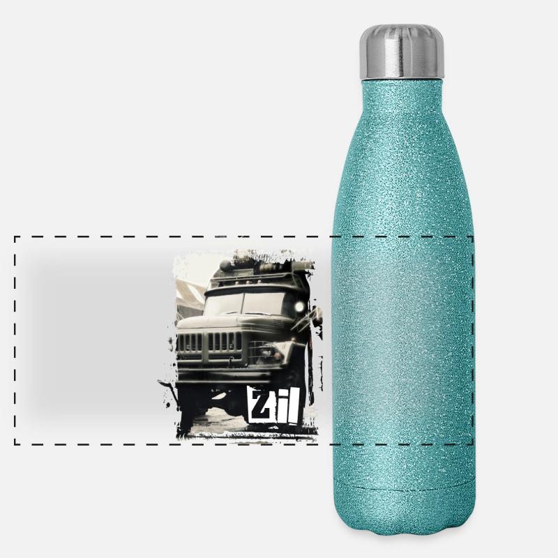 ZIL 131 GDR Panoramic Glitter Thermal Bottle 500 ml