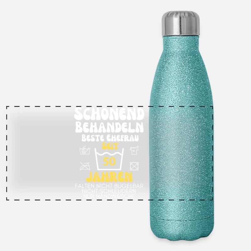 Gentle treatment for 50 years Panoramic Glitter Thermal Bottle 500 ml