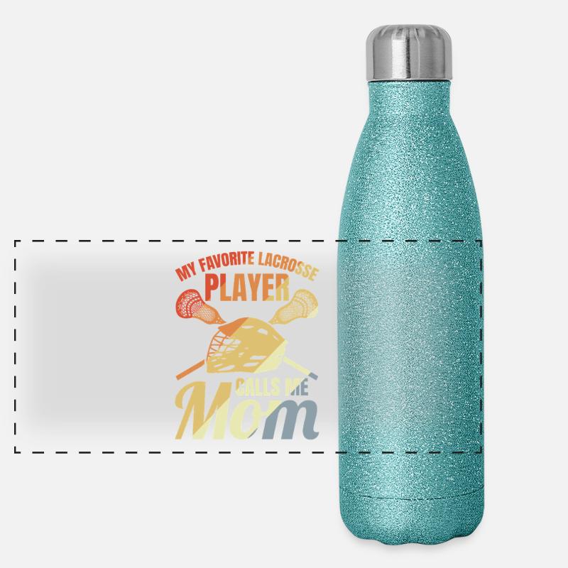 Mère de crosse Gourde isotherme panoramique pailletée 500 ml