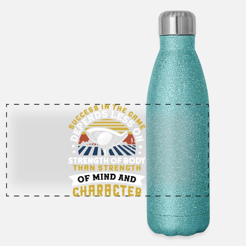 gulf Panoramic Glitter Thermal Bottle 500 ml