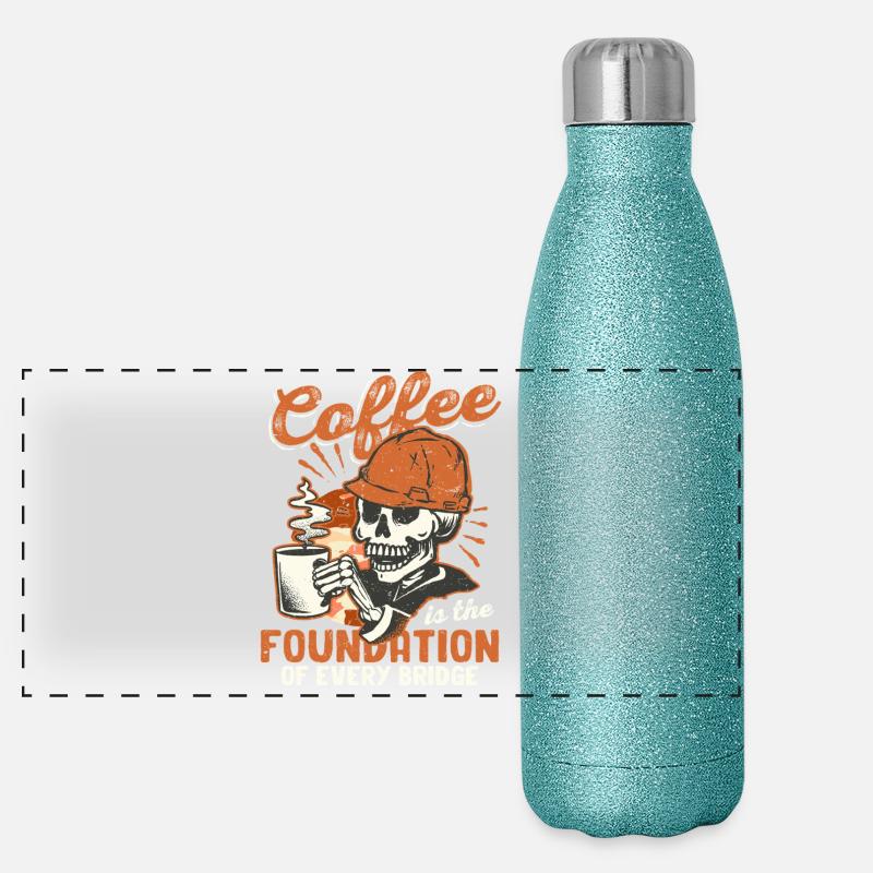 Mécanicien militaire Gourde isotherme panoramique pailletée 500 ml