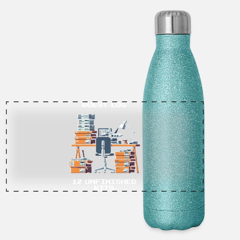 Quest Log: 12 Unfinished Kits | Model making Panoramic Glitter Thermal Bottle 500 ml