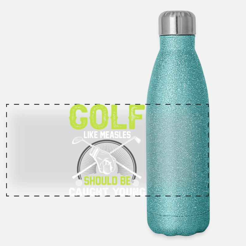 golfe Gourde isotherme panoramique pailletée 500 ml