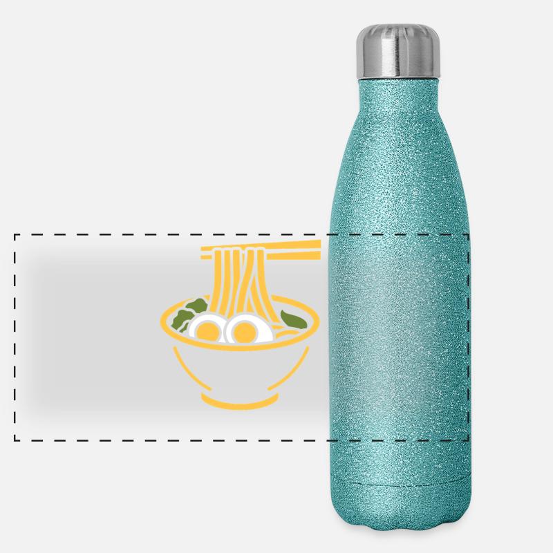 Ramen Gourde isotherme panoramique pailletée 500 ml