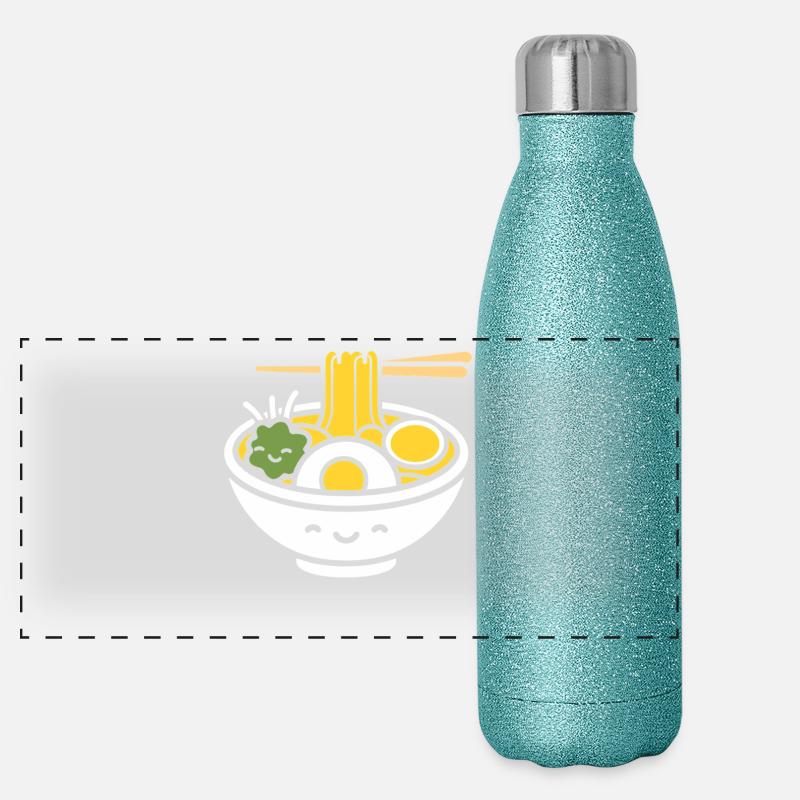 Ramen Panorama Glitzer Isolierflasche 500 ml
