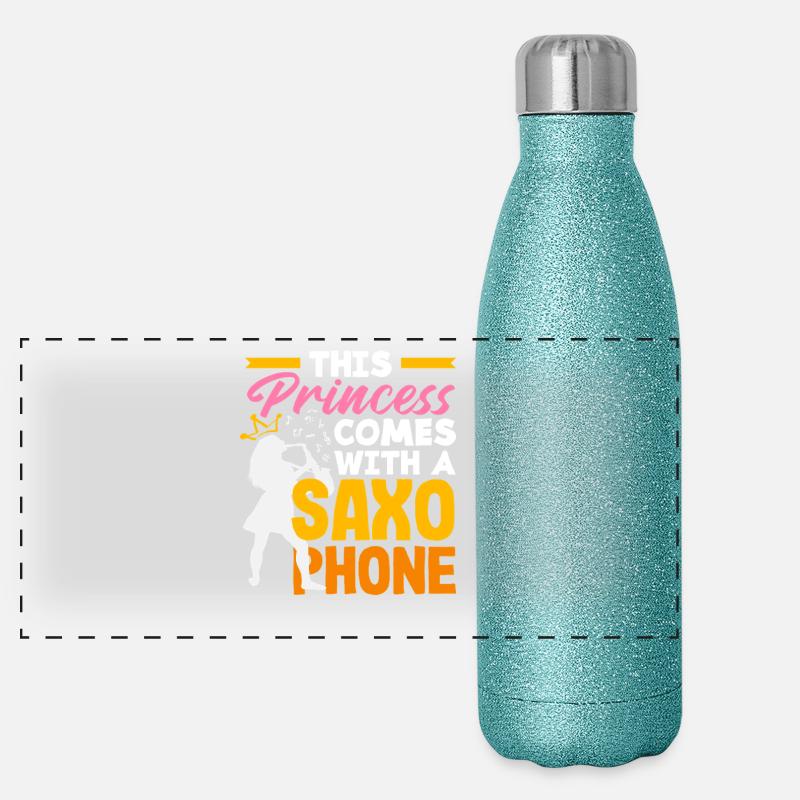 This princess comes with a Panoramic Glitter Thermal Bottle 500 ml