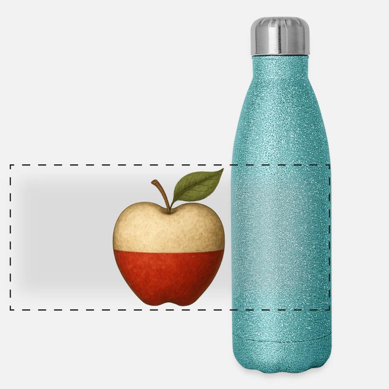 Poland Panoramic Glitter Thermal Bottle 500 ml