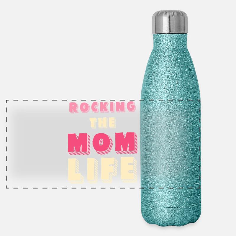 Chemise Vie de Mère Gourde isotherme panoramique pailletée 500 ml