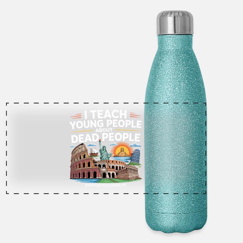 history Panoramic Glitter Thermal Bottle 500 ml