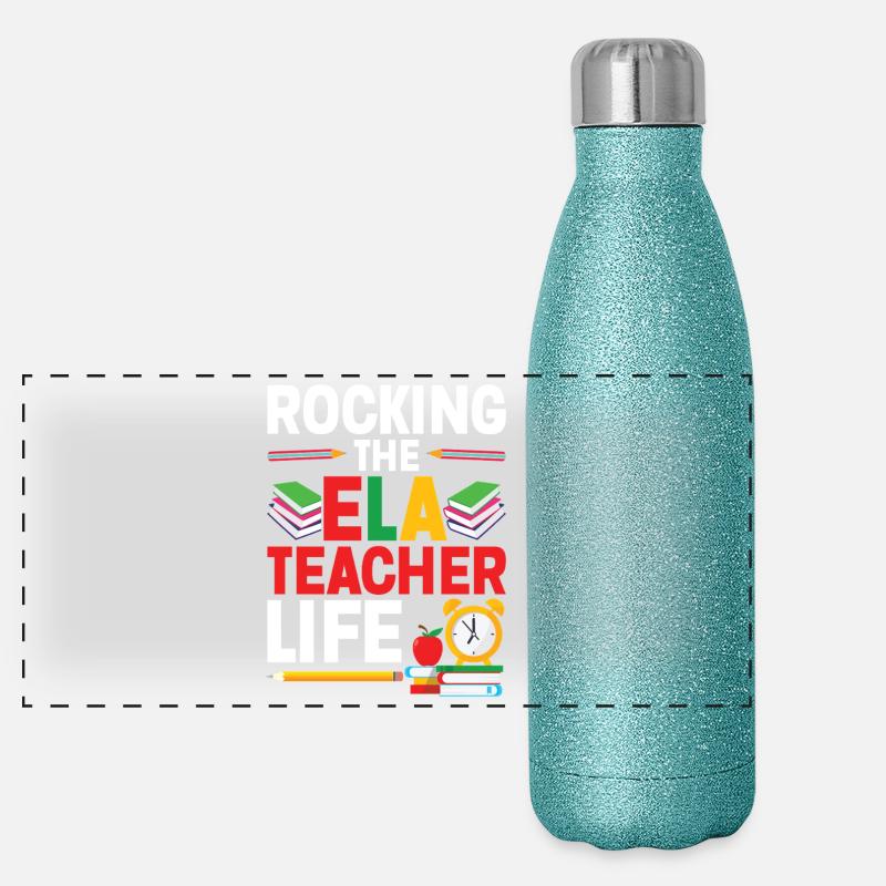  English Language Arts Teaching Team Specialist Panoramic Glitter Thermal Bottle 500 ml