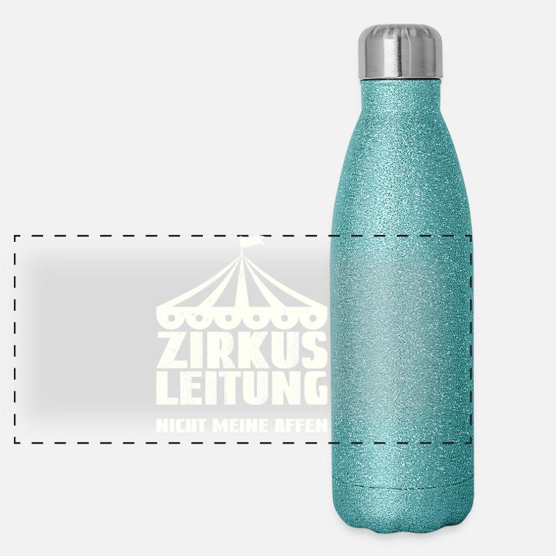 Gestion de cirque - Pas mes singes Gourde isotherme panoramique pailletée 500 ml