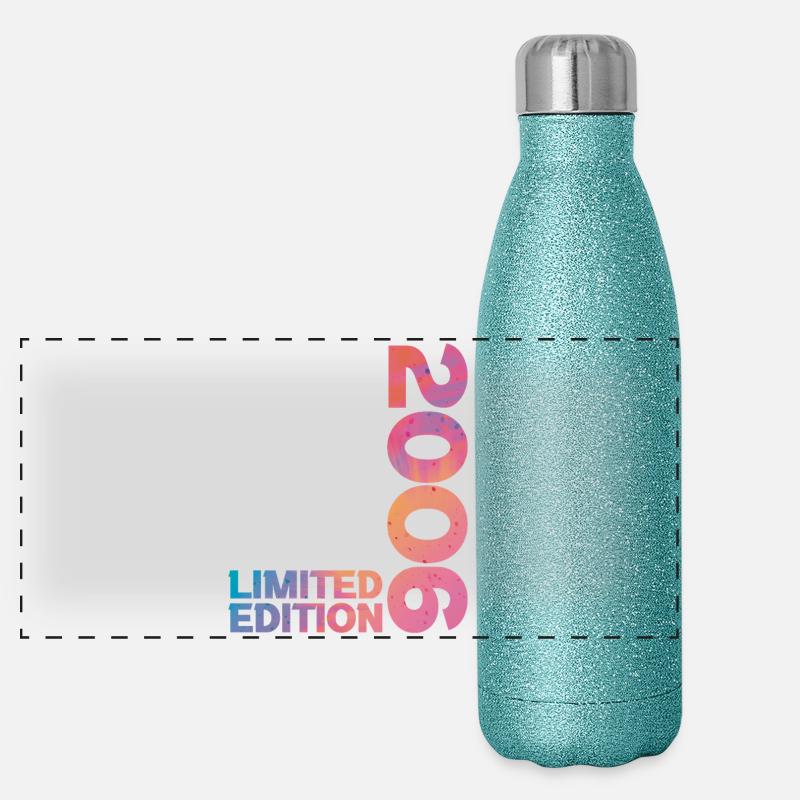 2006 20th Anniversary Birthday Gift Panoramic Glitter Thermal Bottle 500 ml