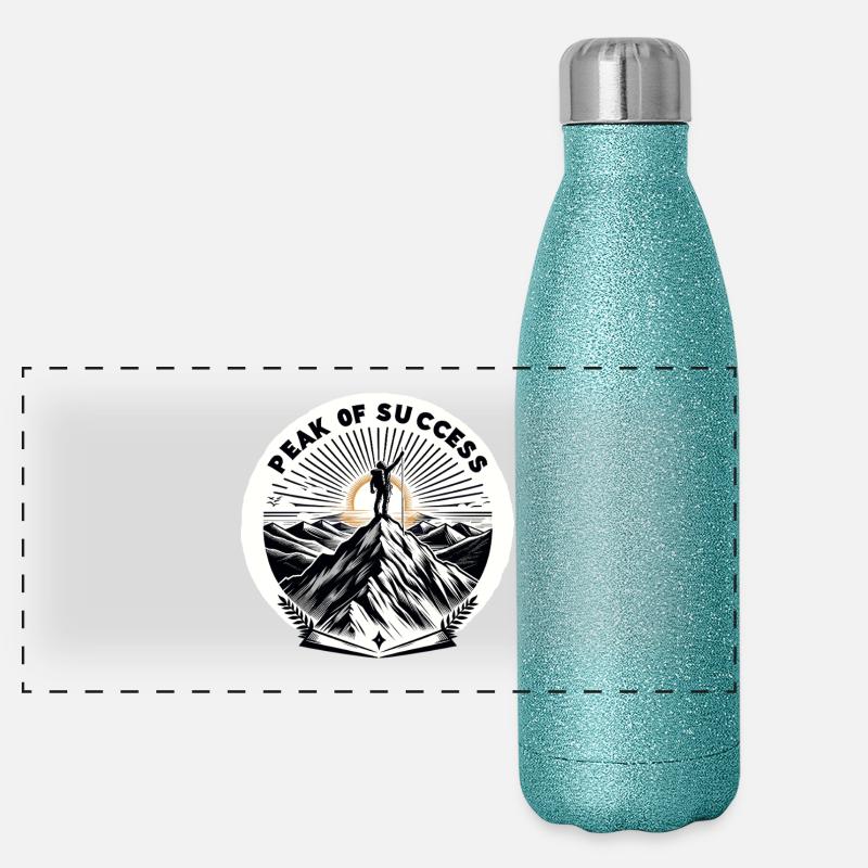 Sommet du succès Gourde isotherme panoramique pailletée 500 ml