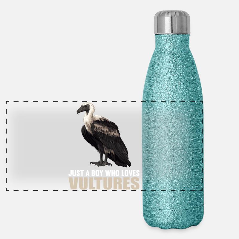 Geier Panorama Glitzer Isolierflasche 500 ml