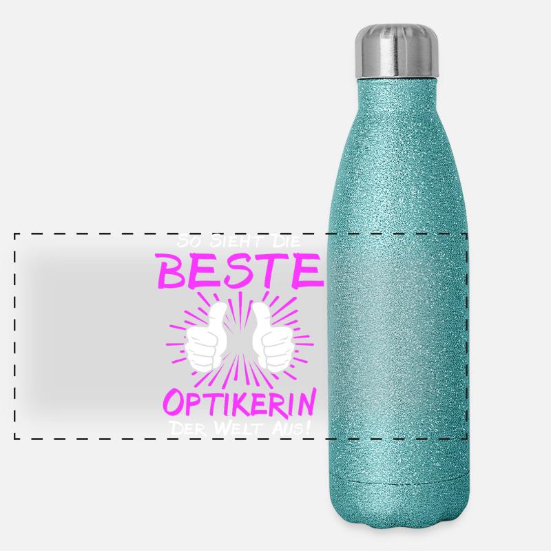 Dictons de l’opticien Gourde isotherme panoramique pailletée 500 ml