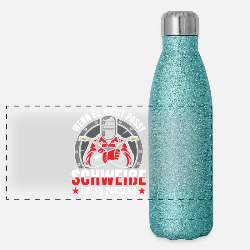welder Panoramic Glitter Thermal Bottle 500 ml
