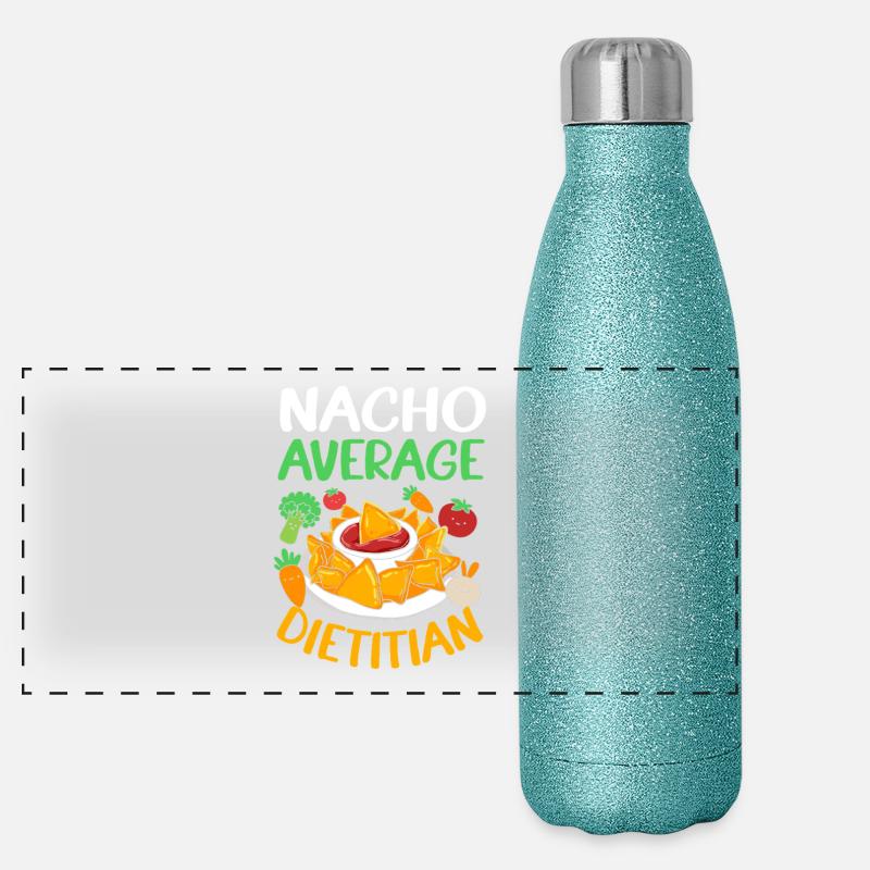 Diet Dietician Panoramic Glitter Thermal Bottle 500 ml