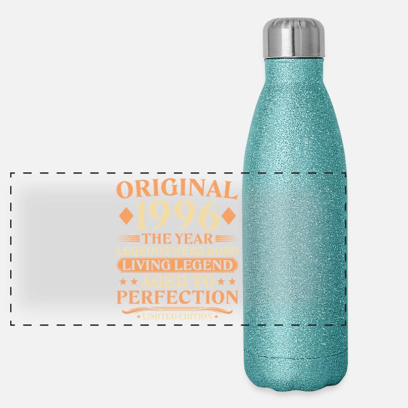 Légende 1996 – 30e anniversaire Millésime original Gourde isotherme panoramique pailletée 500 ml